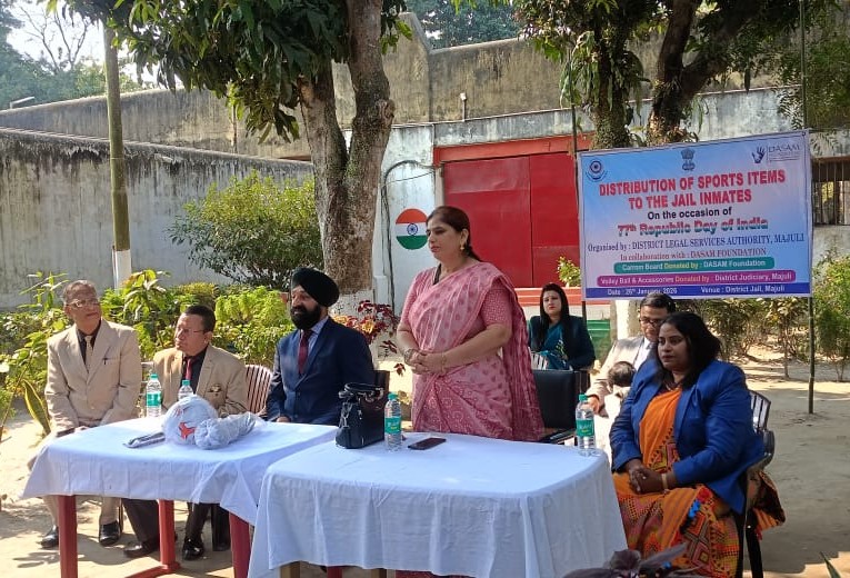 Dasam Foundation, DLSA Majuli Donate Sports Equipment to&hellip;